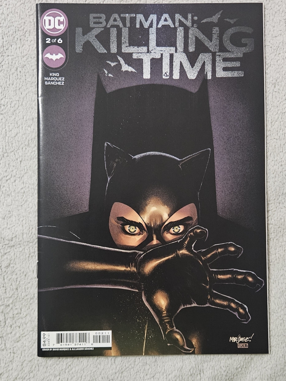 BATMAN killing Time D.C. COMICS 2022 #2 Raw Grade 9.6-9.8 Low CENSUS